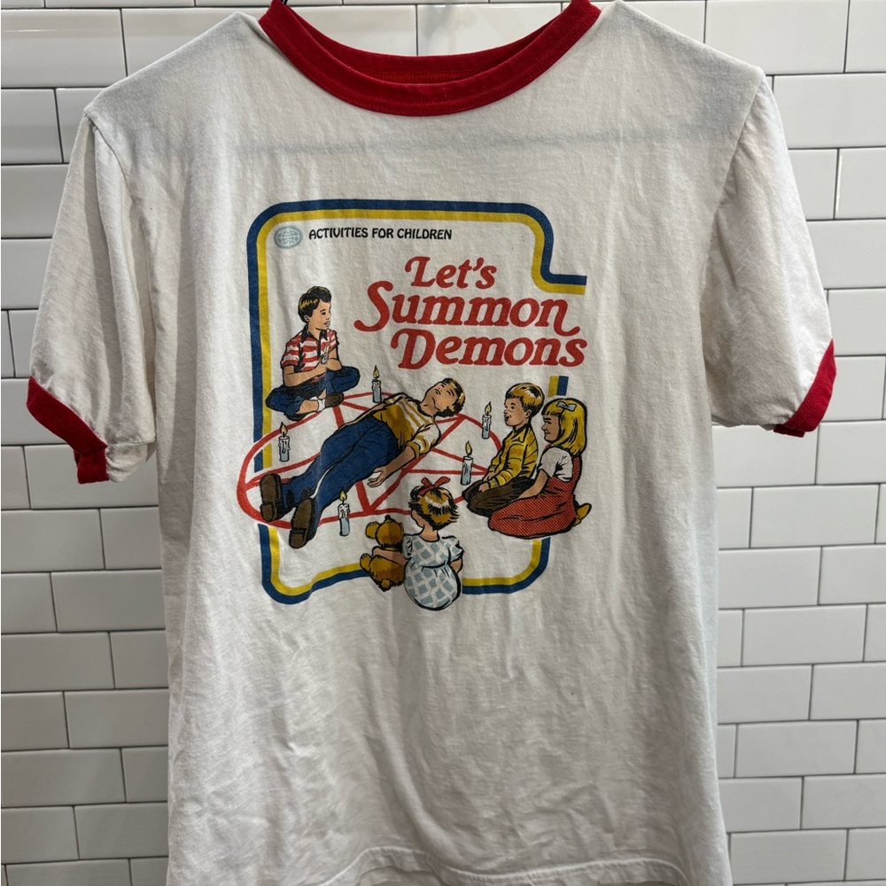 Black Matter Graphic Ringer Tee